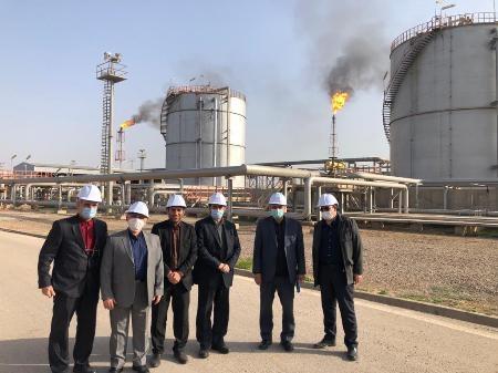 Visiting the Darkhoin oil field project site, phase 3