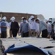 The report of Mr. Dr. Modares Khabani's visit to Jask project
