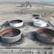 پروژه احداث مخازن ذخیره سازی نفت خام با ظرفیت 10 میلیون بشکه در بندر جاسک